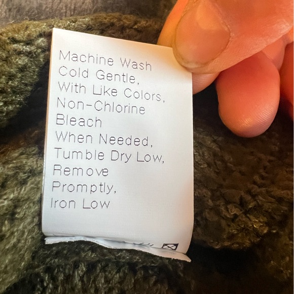 Cozy Olive Green Turtleneck Sweater - Picture 10 of 11